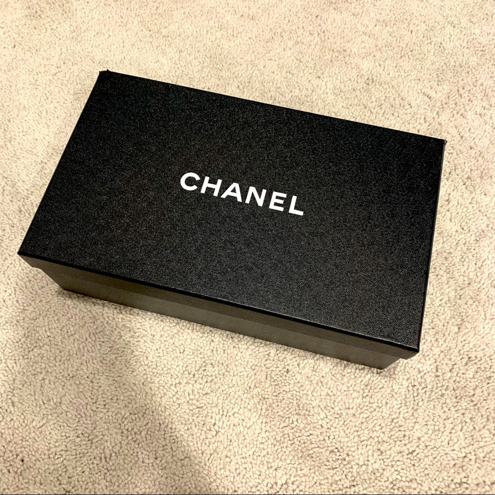 Chanel Ballet Flats Shoe Box 12x4x7
